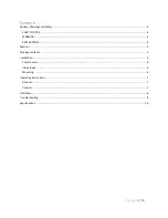 Preview for 3 page of Retro Arcade RA-19-LCD User Manual