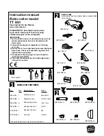 Retro Roller TT 891 Instruction Manual preview