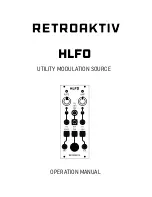 Retroaktiv HLFO Operation Manual preview