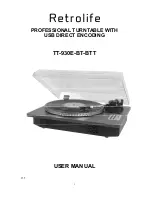 Retrolife TT-930E-BT-BTT User Manual preview