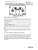 Предварительный просмотр 15 страницы RetroSound Quad 4 Owner'S Manual