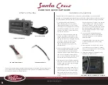 RetroSound Santa Cruz Quick Start Manual предпросмотр