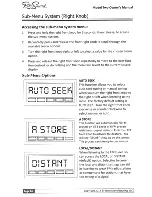 Preview for 28 page of RetroSound TWO Installation And Owner'S Manual