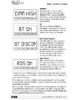 Preview for 30 page of RetroSound TWO Installation And Owner'S Manual