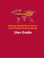 Retrotec DM-2A mark II User Manual preview