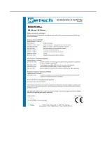 Preview for 94 page of Retsch Mixer Mill MM 500 nano Manual