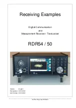 Preview for 1 page of REUTER RDR50 Examples Manual