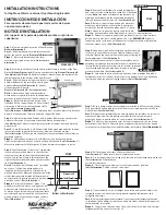 Preview for 2 page of Rev-A-Shelf 1550DM1-343-FL Installation Instructions