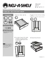 Предварительный просмотр 1 страницы Rev-A-Shelf 4WKB Series Installation Instructions