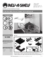 Предварительный просмотр 1 страницы Rev-A-Shelf 538630BCSCGR Installation Instructions Manual