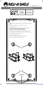 Rev-A-Shelf 5SBWC-815S-1 Quick Start Manual preview