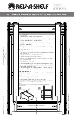 Preview for 1 page of Rev-A-Shelf BLUM Quick Start Manual