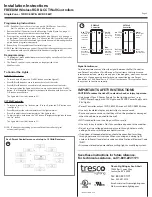 Preview for 2 page of Rev-A-Shelf Tresco Lighting FREEDiM L-WLD-RGB-WH-1 Installation Instructions