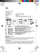 Предварительный просмотр 8 страницы REV Ritter 468344 Operating Instructions Manual