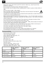 Preview for 10 page of REV Ritter ESFL-6610-TR Assembly And Operating Instructions Manual