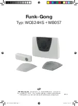 Предварительный просмотр 1 страницы REV Ritter Funk-Gong WB057 Manual