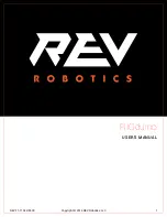 Preview for 1 page of REV Robotics RIOduino User Manual