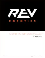 REV Robotics SPARK User Manual предпросмотр