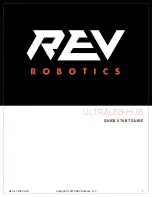 Предварительный просмотр 1 страницы REV Robotics UltraUSB Quick Start Manual