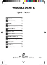 REV 87730712 Operating Instructions Manual предпросмотр