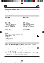 Preview for 10 page of REV Damp roomLight strip Operating And Maintenance Manual