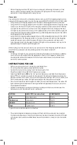 Preview for 3 page of REVAMP Professional CL-2500 User Manual