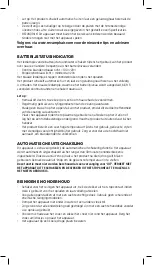 Preview for 29 page of REVAMP Professional LIBERATE CORDLESS User Manual