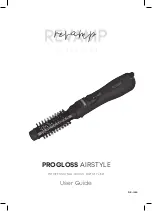 Preview for 1 page of REVAMP Professional PROGLOSS AIRSTYLE DR-1250 User Manual