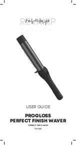 Revamp PROGLOSS PERFECT FINISH WAVER User Manual preview