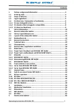 Preview for 2 page of REVCON RFE B3 Operating Instructions Manual