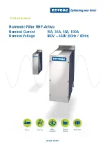 REVCON RHF-Active Series Product Manual preview