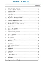 Preview for 2 page of REVCON SVCD(S) Operating Instructions Manual