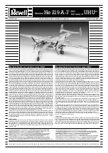 Preview for 1 page of REVELL 04666 Manual