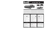 Preview for 1 page of REVELL 05 Corvette C6 Manual