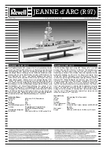 Preview for 1 page of REVELL 05896 Manual