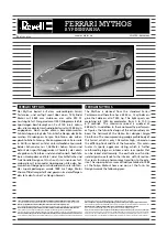 Preview for 1 page of REVELL 07342 Manual