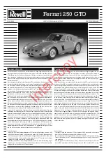 REVELL 07395 Manual preview