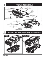 Предварительный просмотр 6 страницы REVELL '09 Dodge Challenger SRT8 Assembly Manual