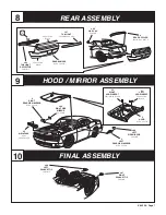 Предварительный просмотр 7 страницы REVELL '09 Dodge Challenger SRT8 Assembly Manual