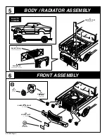 Предварительный просмотр 6 страницы REVELL 1970 Baldwin Motion Chevelle Manual