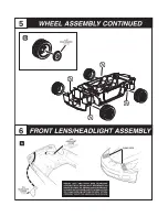 Предварительный просмотр 5 страницы REVELL 2006 Corvette Z06 Assembly Manual