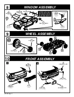 Предварительный просмотр 6 страницы REVELL 2008 Mustang Bullitt Assembly Manual