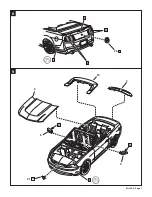 Предварительный просмотр 7 страницы REVELL 2010 MUSTANG GT CONVERTIBLE Assembly Instructions Manual