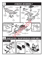 Предварительный просмотр 2 страницы REVELL 38 ELLIOTT SADLER m&m's TAURUS STOCK CAR Assembly Manual