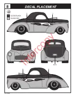 Preview for 8 page of REVELL 41 Willys Street Rod Assembly Manual