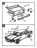 Предварительный просмотр 14 страницы REVELL '57 FORD SEDAN GASSER 2'N1 Manual