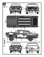 Предварительный просмотр 15 страницы REVELL '57 FORD SEDAN GASSER 2'N1 Manual