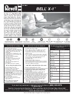 Предварительный просмотр 1 страницы REVELL 5862 Assembly Manual