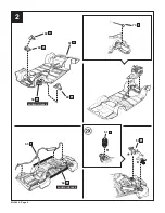 Предварительный просмотр 6 страницы REVELL '59 CHEVY IMPALA CONVERTIBLE 2' 1 User Manual