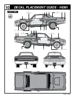 Предварительный просмотр 11 страницы REVELL '68 Dodge Dart Hemi 2'N1 Instructions Manual